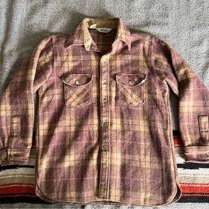 Woolrich Flannel Shirt | Vintage Wool Overshirt
